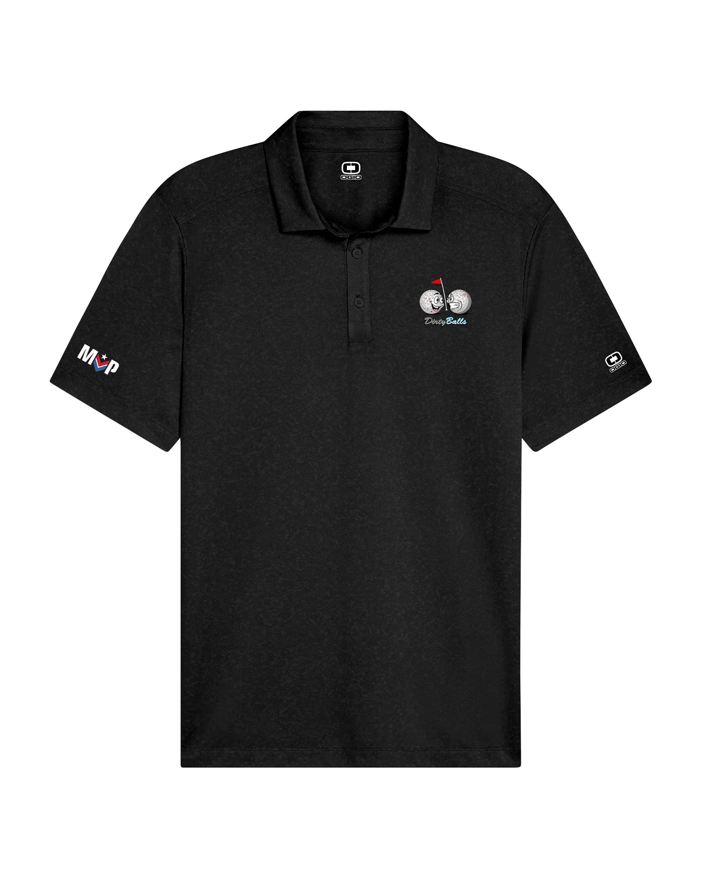 Dirty Balls Logo Black OGIO | Polos